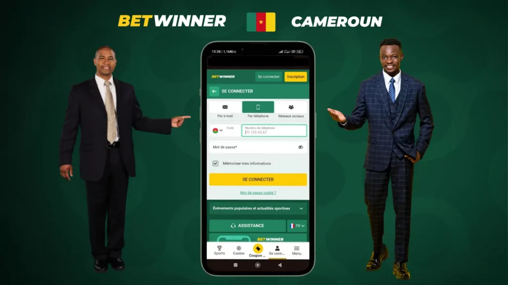 Comment se connecter au compte Betwinner